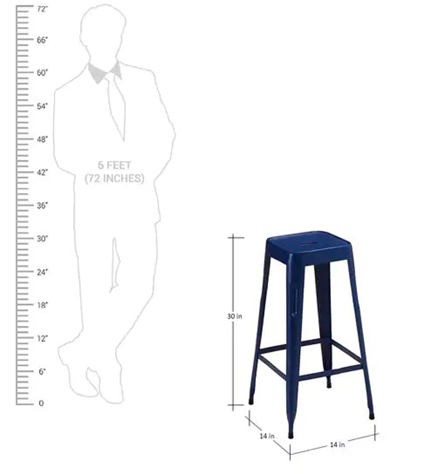 Pop Iron Stool by Induscraft for Dining And Bar Rooms