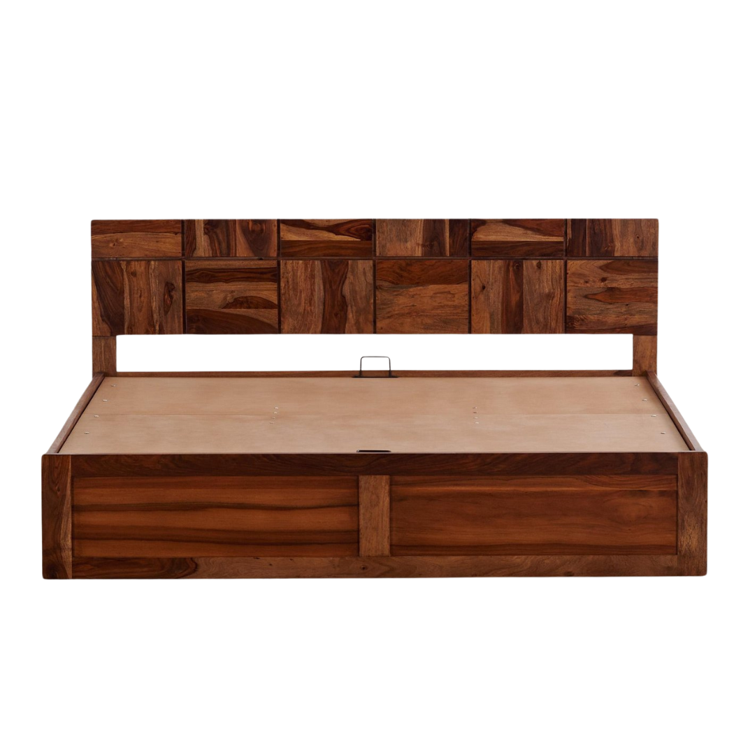 Helix Sheesham Wood | King & Queen Sizes with Storage Options