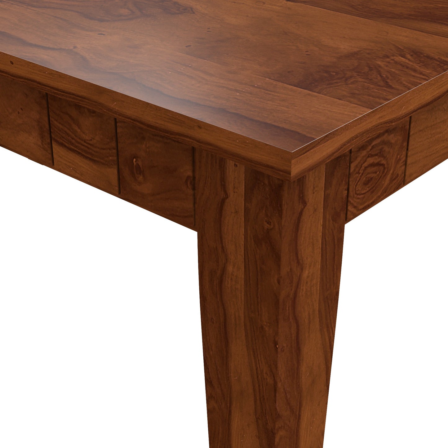 Antilia Sheesham Wood Dining Table Set – Pick Your Style: 4-Seater, 6-Seater, Bench, or Individual Pieces