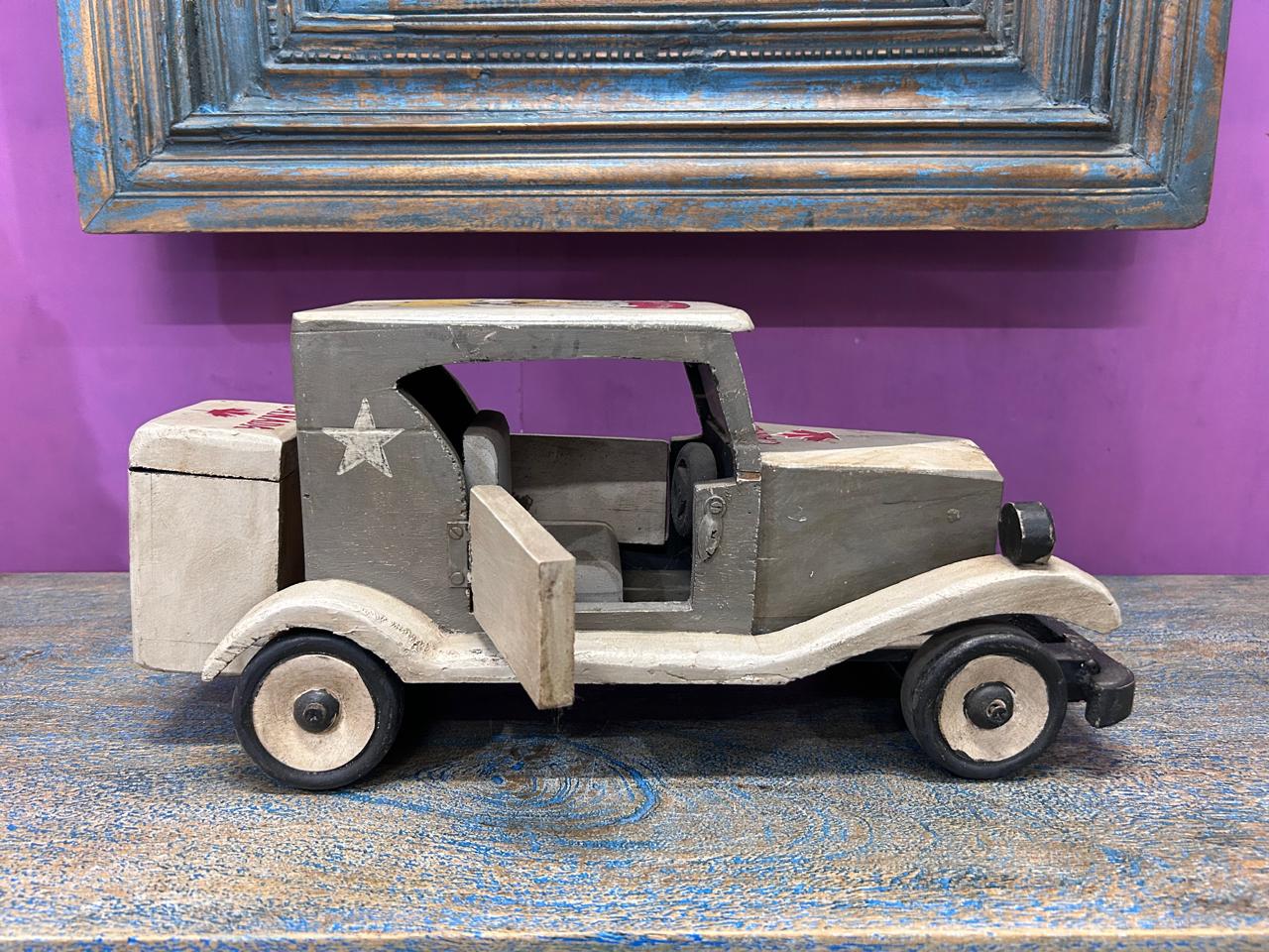 Vintage Jeep Canada Home Decor