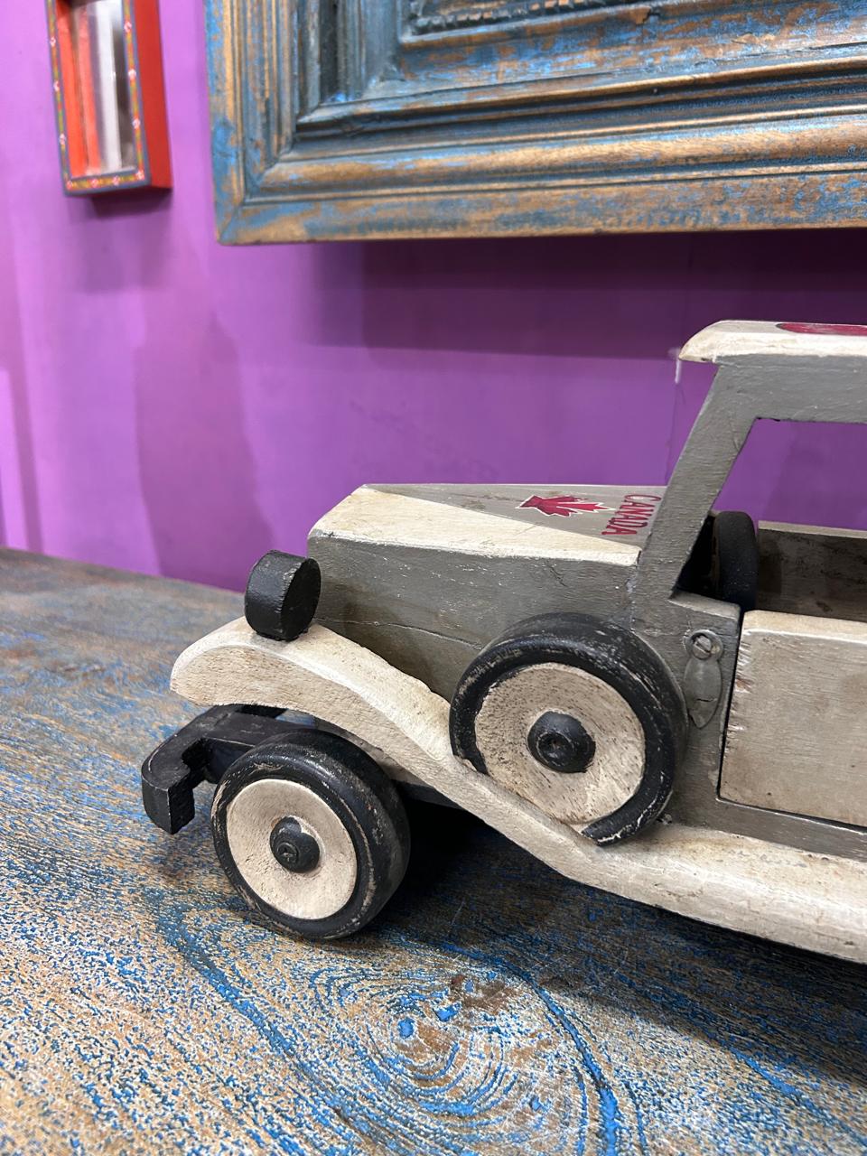 Vintage Jeep Canada Home Decor