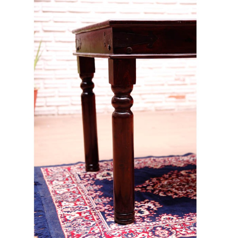 Brass Fusion Sheesham wood Dining Table Set – 4-Seater, 6-Seater, Bench : Customise Configurations