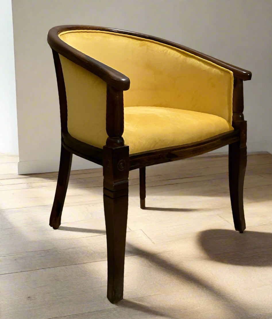 Catherine Chair and table set by Induscraft of Solid Sheesham Wood