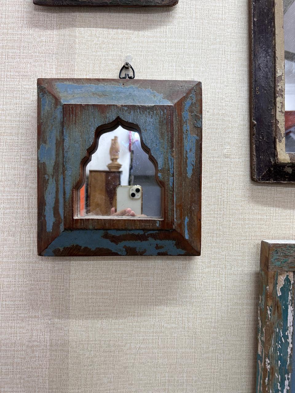 Antique Replica Square Mirror for Decor