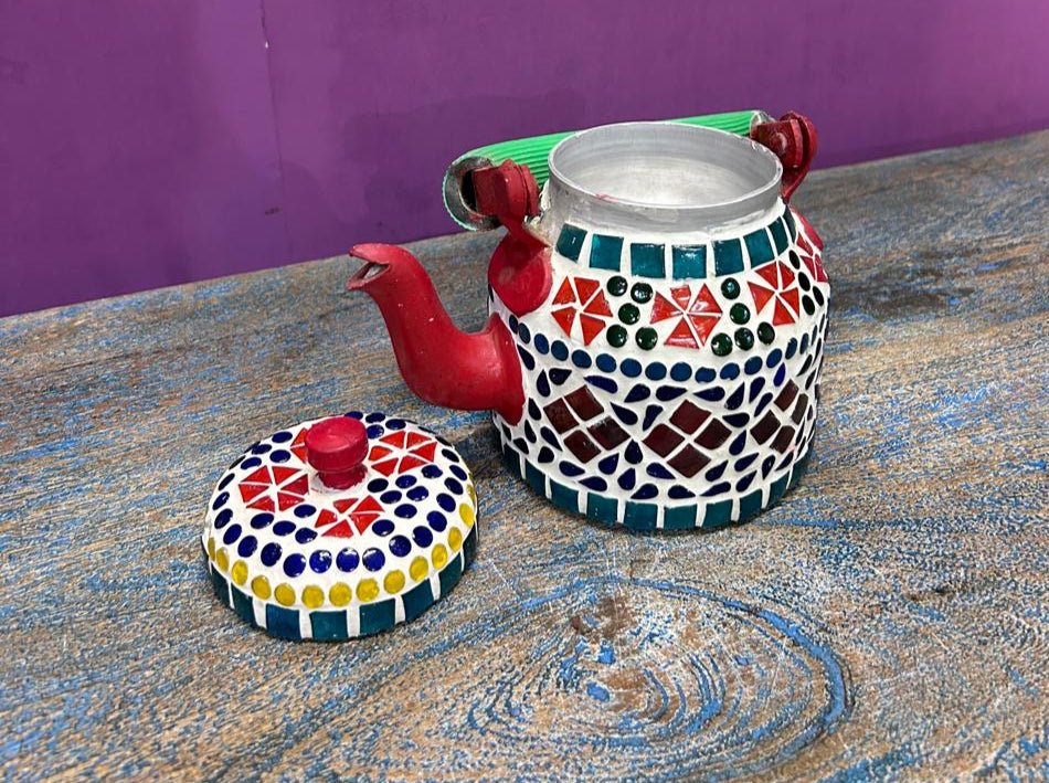 Ethnic Colourful Kettle Decor