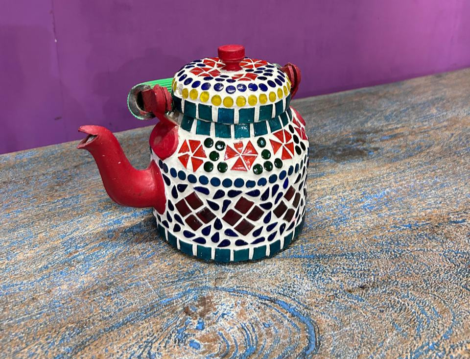 Ethnic Colourful Kettle Decor
