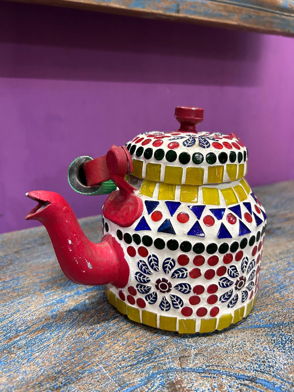 Ethnic Colourful Kettle Decor