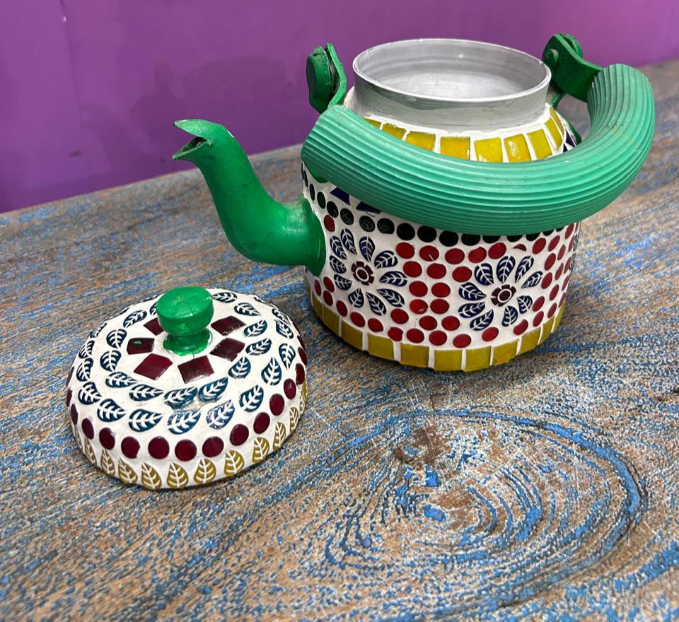 Ethnic Colourful Kettle Decor