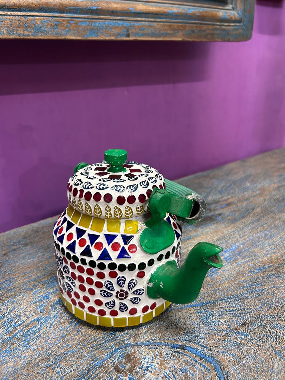 Ethnic Colourful Kettle Decor