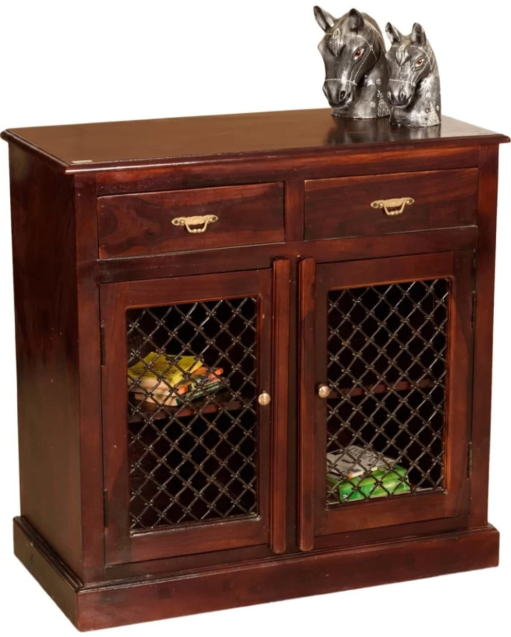Jaali Cabinet Sheesham Wood