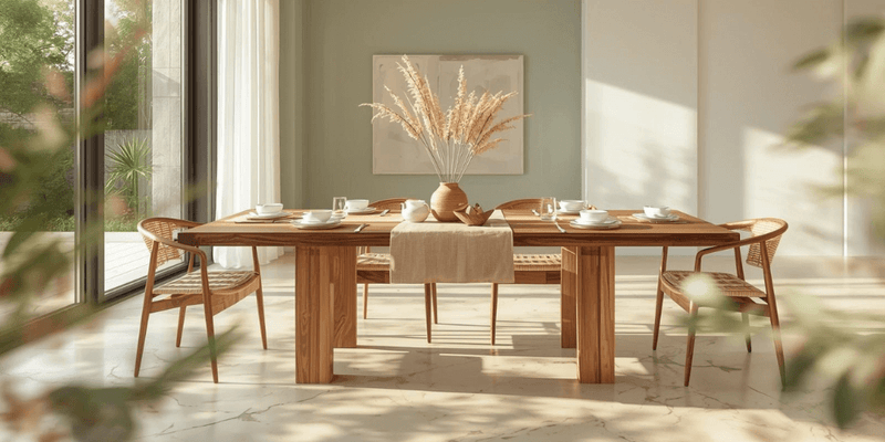 5 Best Solid Wood Dining Table Designs for Modern Homes