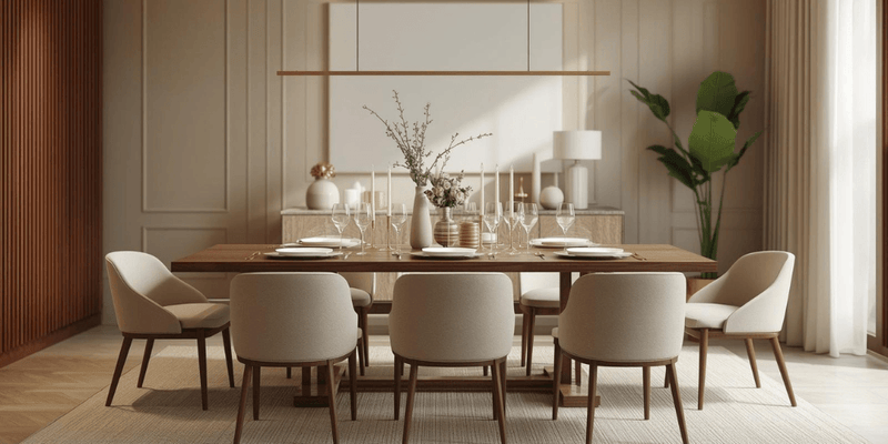 Best Rectangular Dining Table Sets for Indian Homes