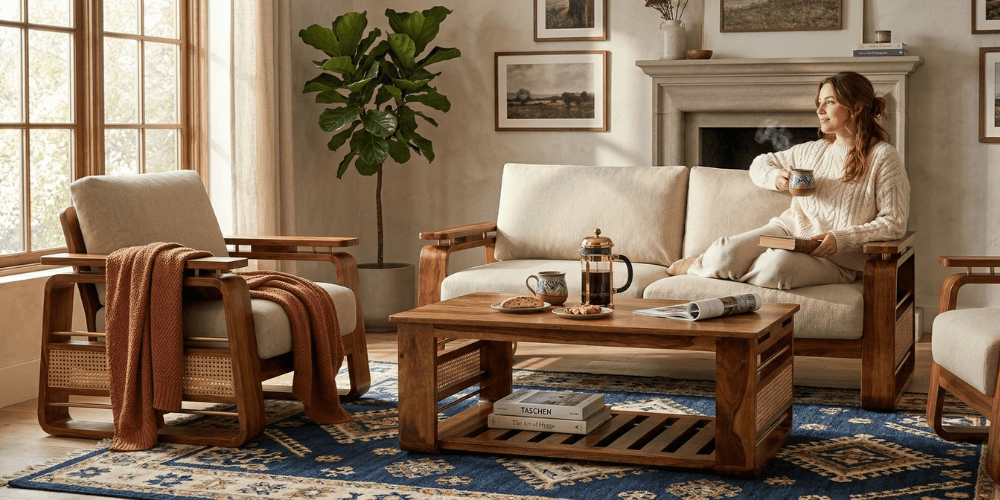 How to Choose the Right Sofa Size for Your Living Room | Induscraft
