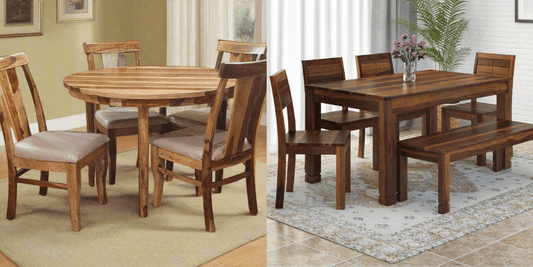 Round vs Rectangular Dining Tables: Which One Fits Your Space?
