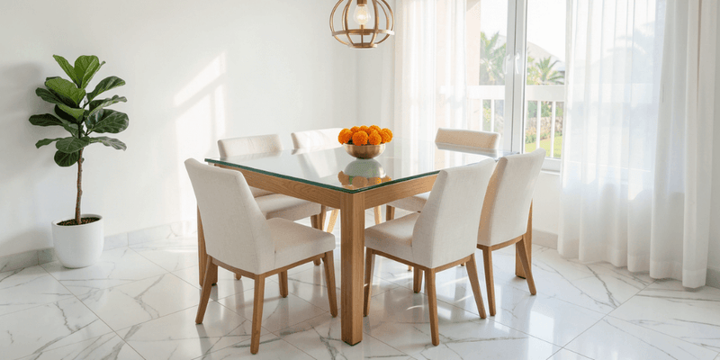 Is a Wood and Glass Dining Table Durable?