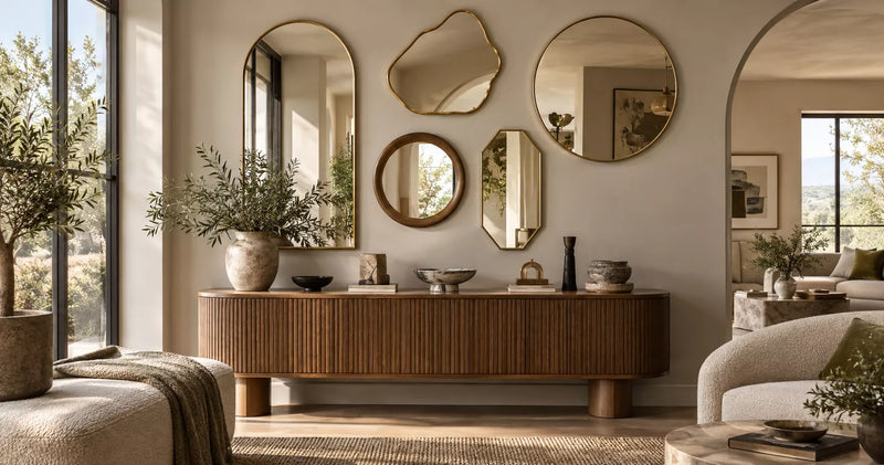 Art Mirrors: How to Use a Mirror as Statement Wall Art