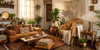 Bohemian interior design furniture for Indian homes - Induscraft