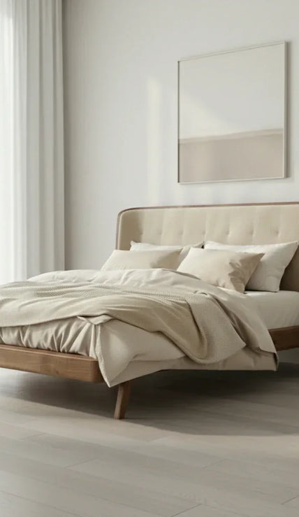 Solid Wood Modern Beds