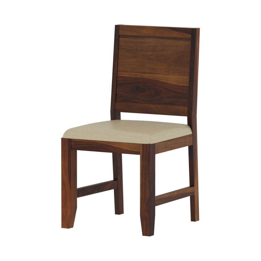 Cintee Sheesham Modern 6 Person Dining Set with 4 Chairs and Bench - Induscraft