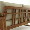 Brahmika Solid Wood Sofa – 3 Seater