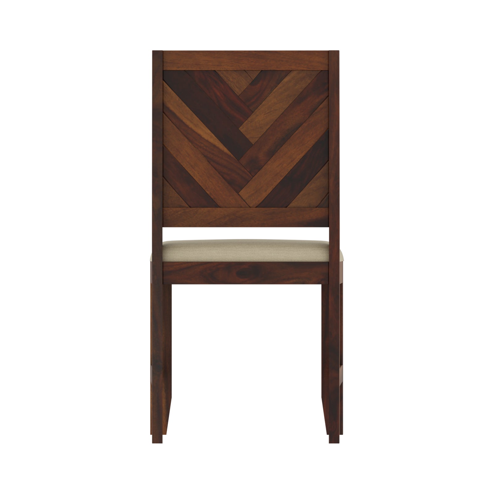 Cintee Sheesham Modern 6 Person Dining Set with 4 Chairs and Bench - Induscraft