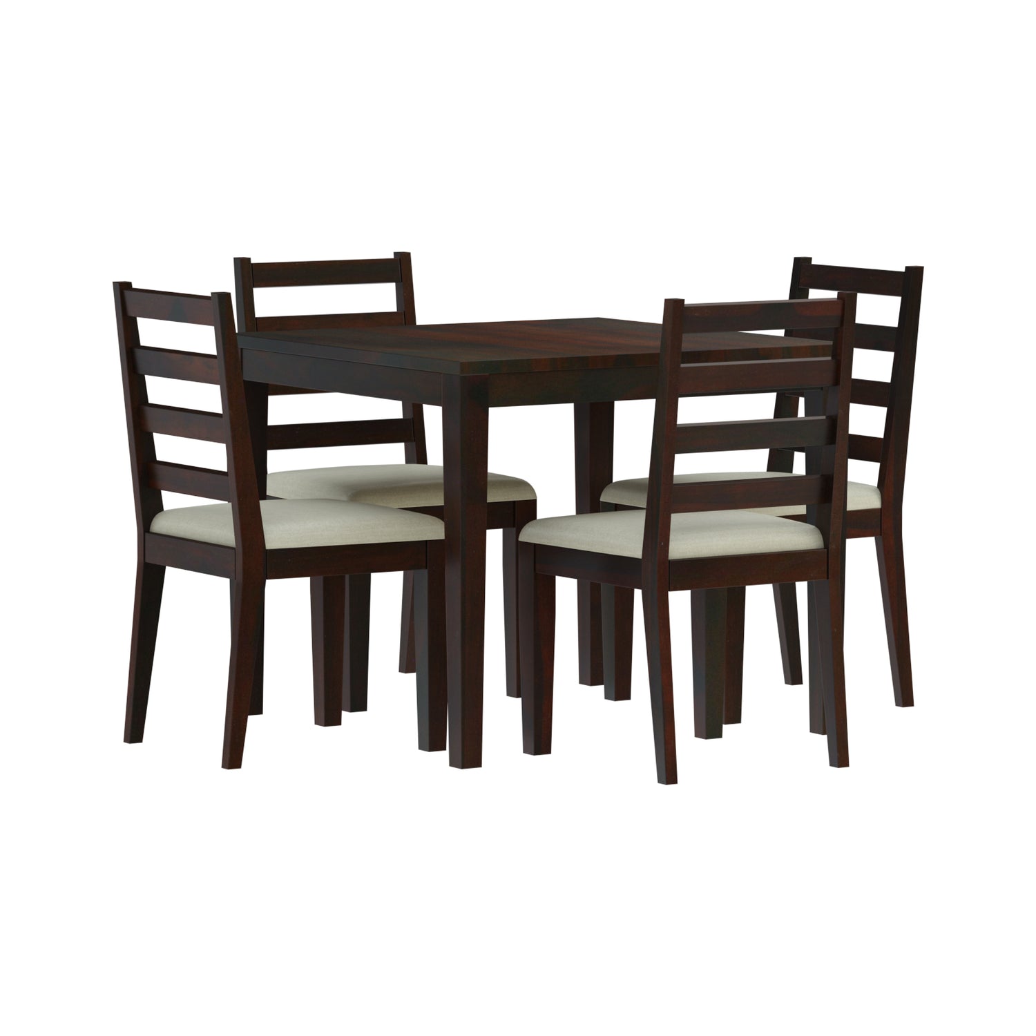 Easter Dining Table Set by Induscraft of Solid Sheesham Wood in 4 Seater Options