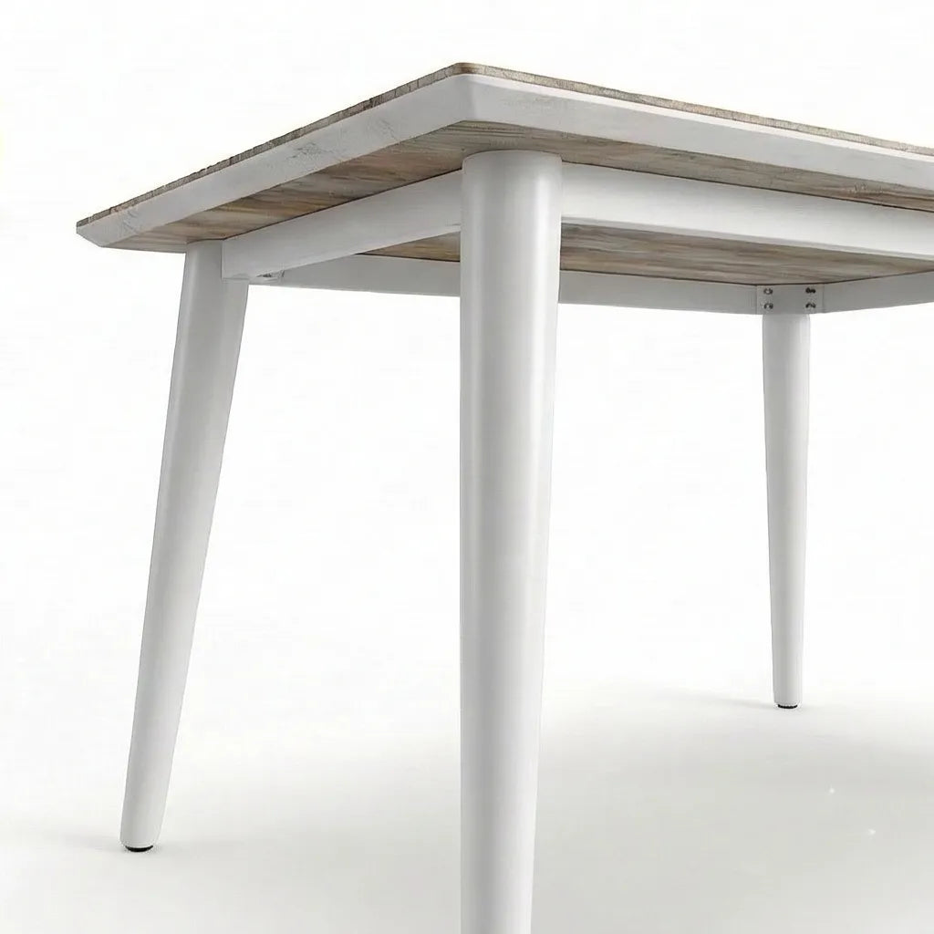 Mango Cane Wooden Dining Set – Mango Wood Table with Dining Chairs