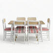 Mango Cane Wooden Dining Set – Mango Wood Table with Dining Chairs