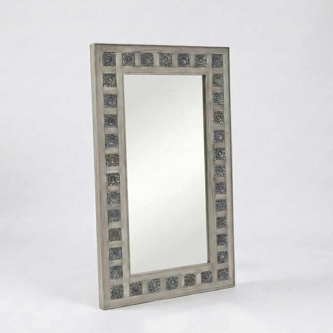 Meher Mirror Frame in Teak Wood by Induscraft