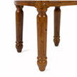 Anvira Solid Wood Oval 6 Seater Dining Set with Cane Chairs