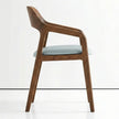 Claytopia Sculpted Solid Wood Armchair