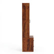 Solid Wood Dressing Table with Full-Length Mirror & Dual Drawer Storage