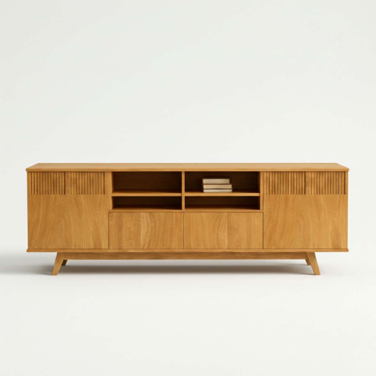Karui Contemporary TV Cabinet with Stilted Door