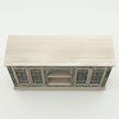Meher Solid Teak Wood Carved Sideboard with Open Shelf