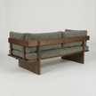Shelby Solid Wood Upholstered Sofa - Structured Calm with Quiet Authority by Induscraft
