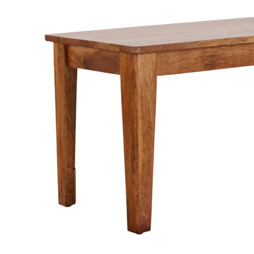 Amethyst Solid Wood Classic Rectangular Bench