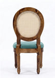 Acacia Wood Oval Dining Set – Option 2