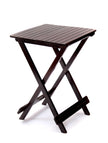 Folding Table by Induscraft of Solid Sheesham Wood with Compact and Foldable Feature - Induscraft