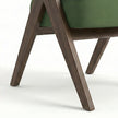 Demetrius Solid Wood Accent Chair