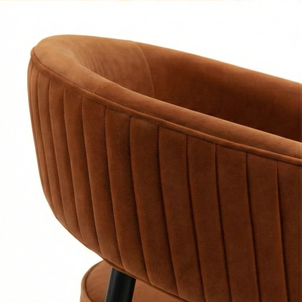 Wyvern Upholstered Barrel Accent Chair