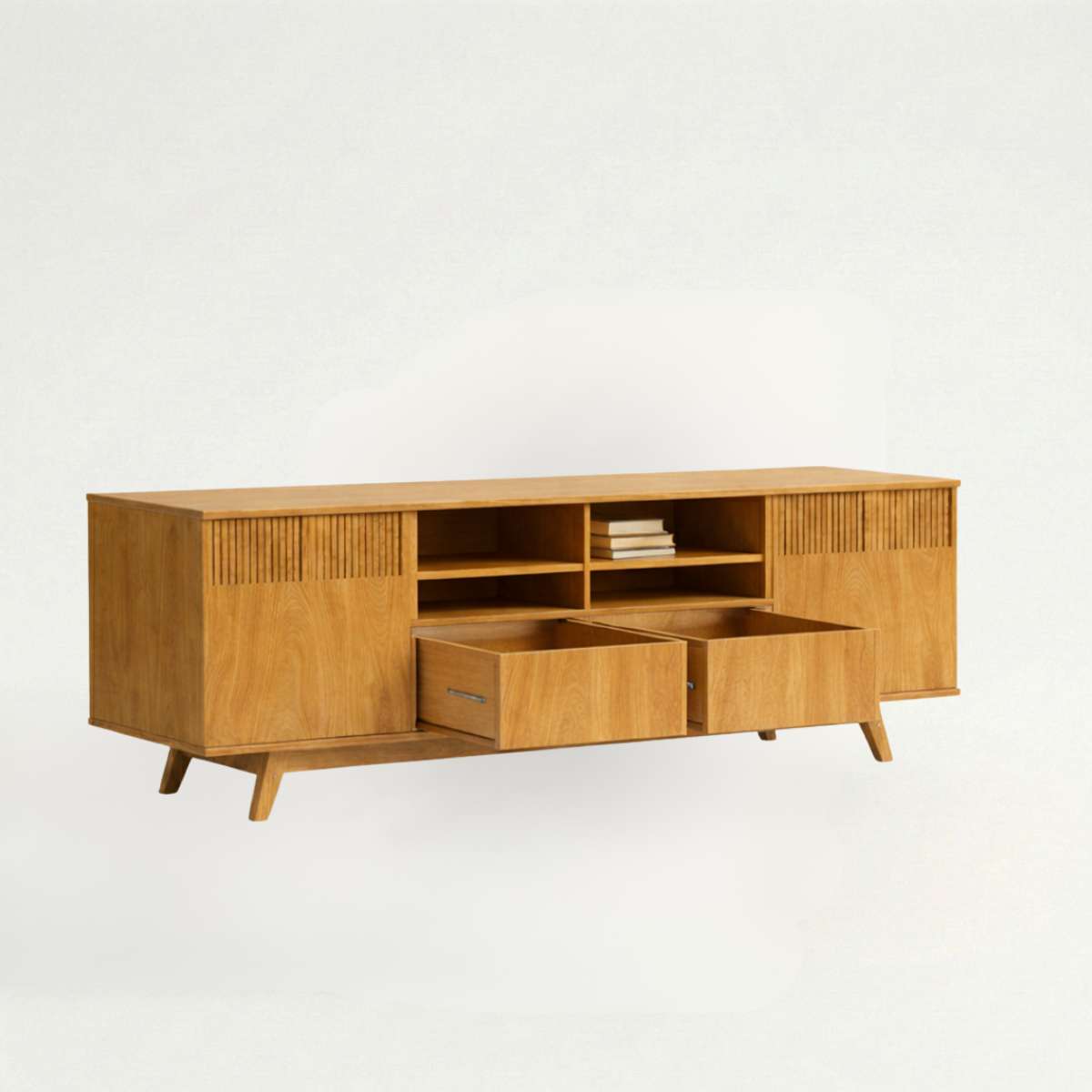 Karui Contemporary TV Cabinet with Stilted Door