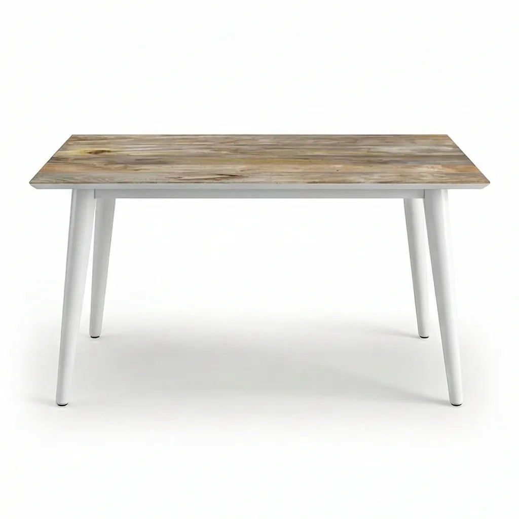 Mango Cane Wooden Dining Set – Mango Wood Table with Dining Chairs