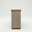 Meher Solid Teak Wood Carved Sideboard with Open Shelf