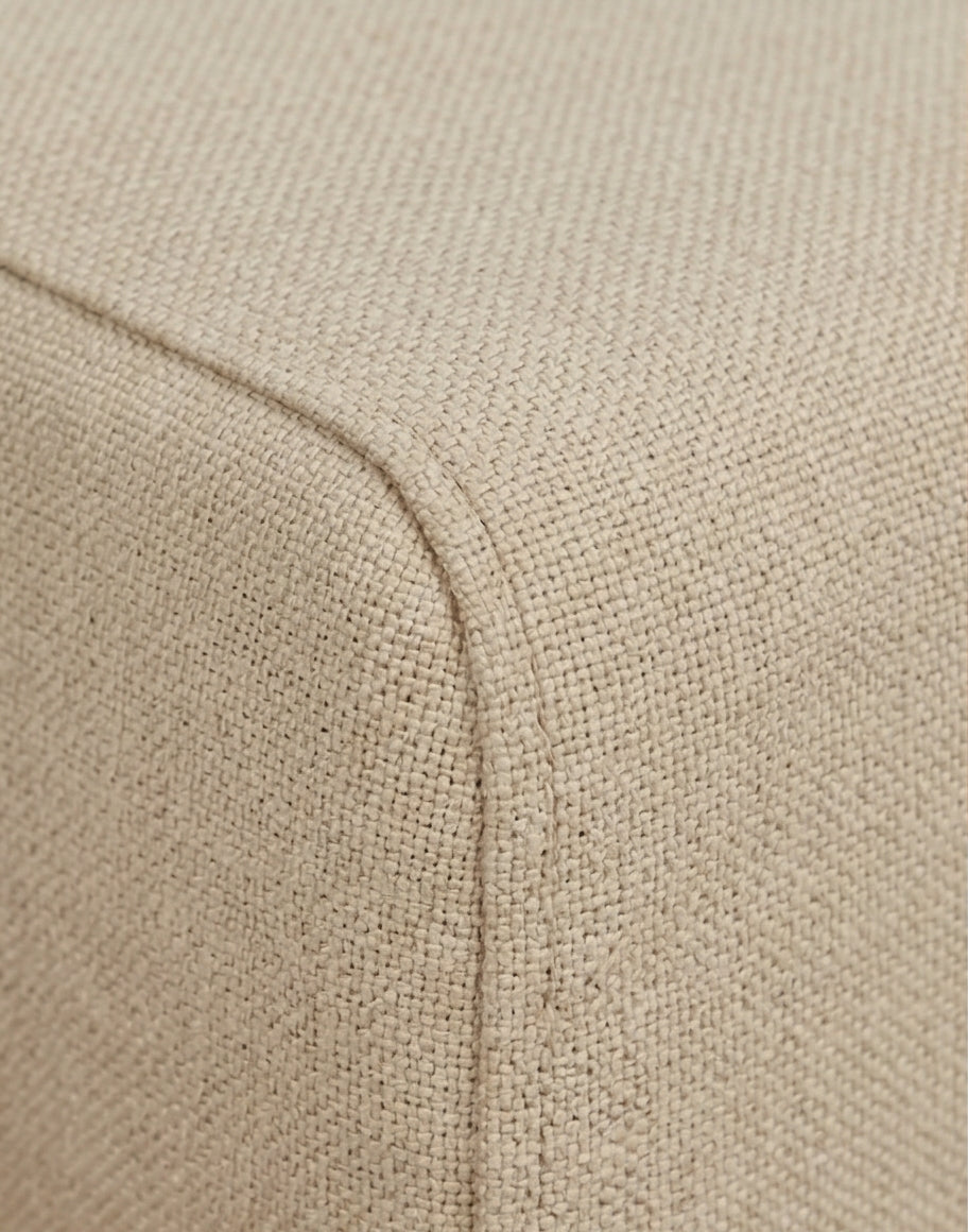 Solid Wood Lounge Armchair Modern Box Frame Accent Chair