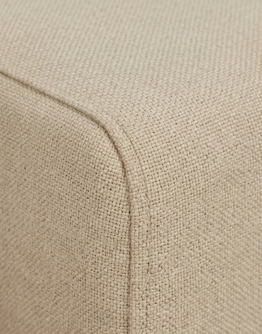 Solid Wood Lounge Armchair Modern Box Frame Accent Chair