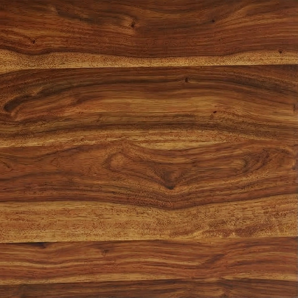 Aranya Low Profile Solid Wood Bed with Headboard
