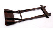 Folding Table by Induscraft of Solid Sheesham Wood with Compact and Foldable Feature - Induscraft