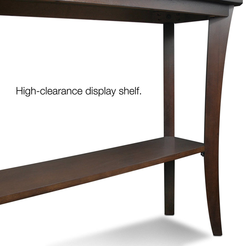 Electra Console by Induscraft in Solid Sheesham Wood for Modern Home - Induscraft