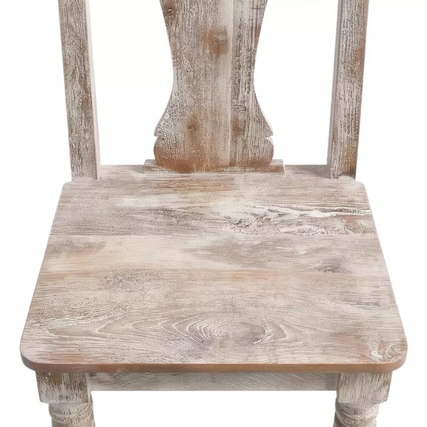 Mathilide Solid Wood 6 Seater Dining Table with Chairs and Bench