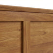 Solid Wood Shoe Rack Cabinet with Cane Doors